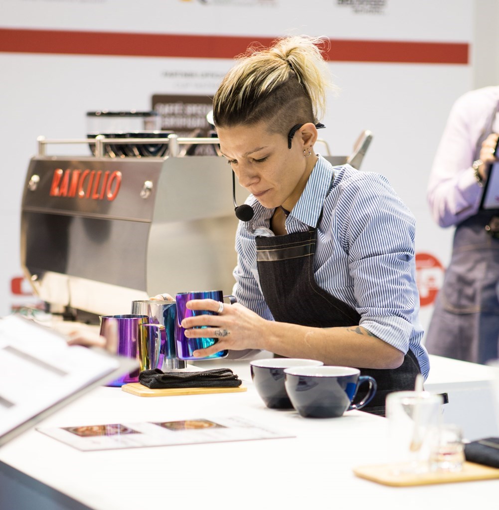 Manuela Fensore has confirmed her title as Queen of Latte Art and Marco Poidomani has won the Italian Coffee in Good Spirits Championship