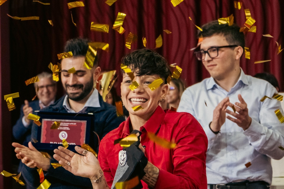 Manuela Fensore wins the Italian Latte Art Championship with Rancilio Specialty RS1