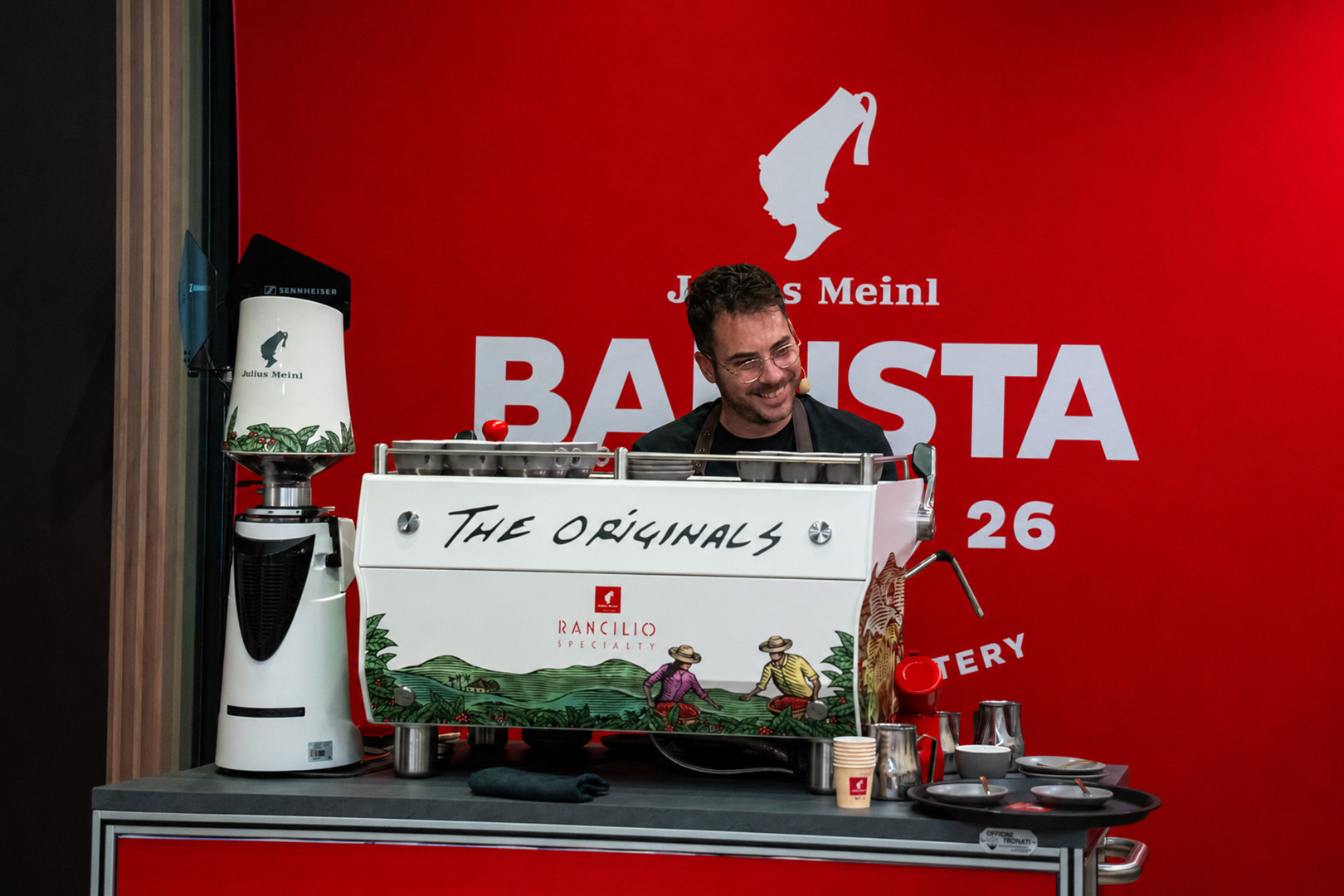 Rancilio Specialty RS1 beim großen Finale des Julius Meinl Barista Cup 2026