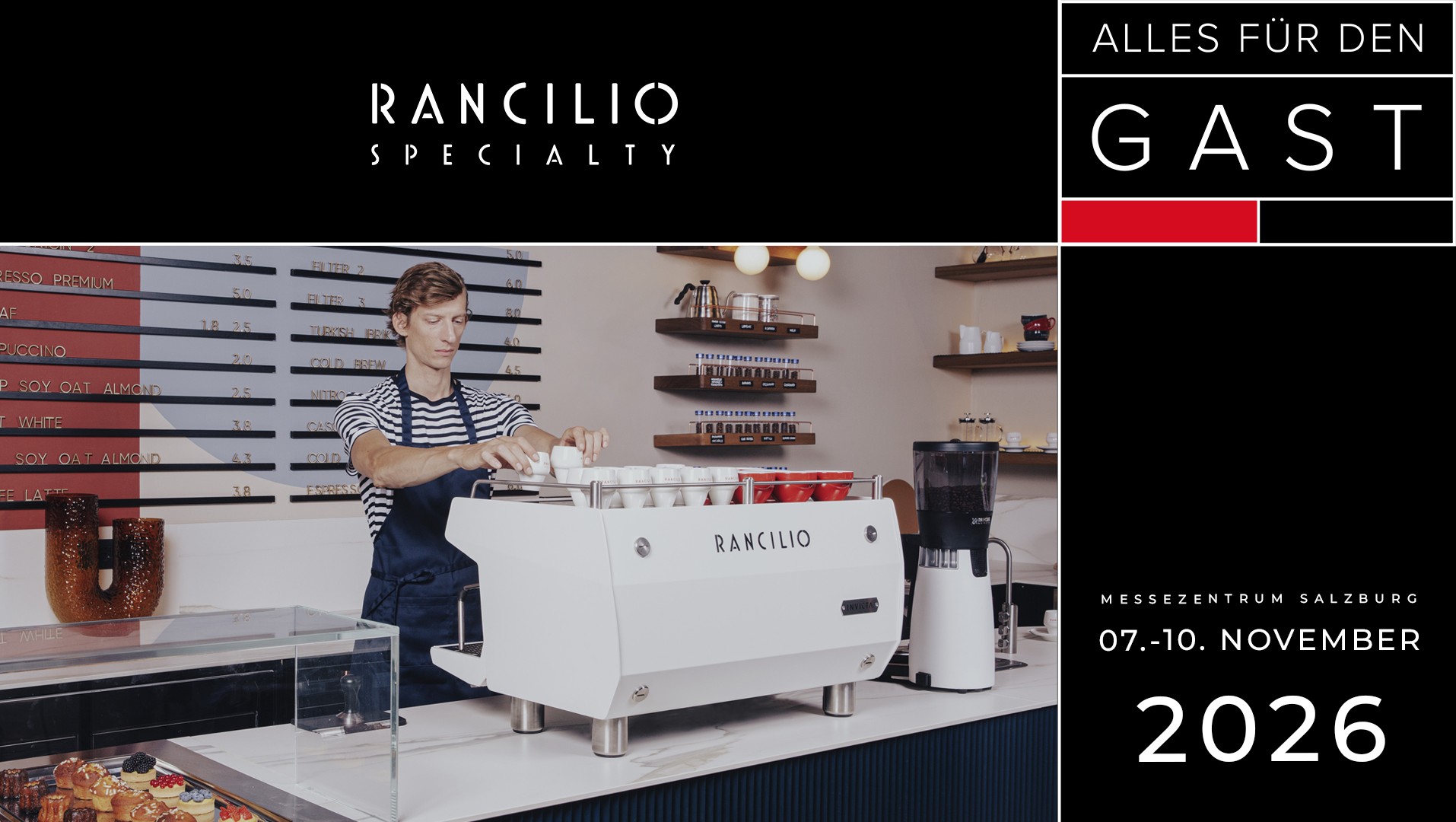 Rancilio Specialty in Salzburg for Alles für den Gast